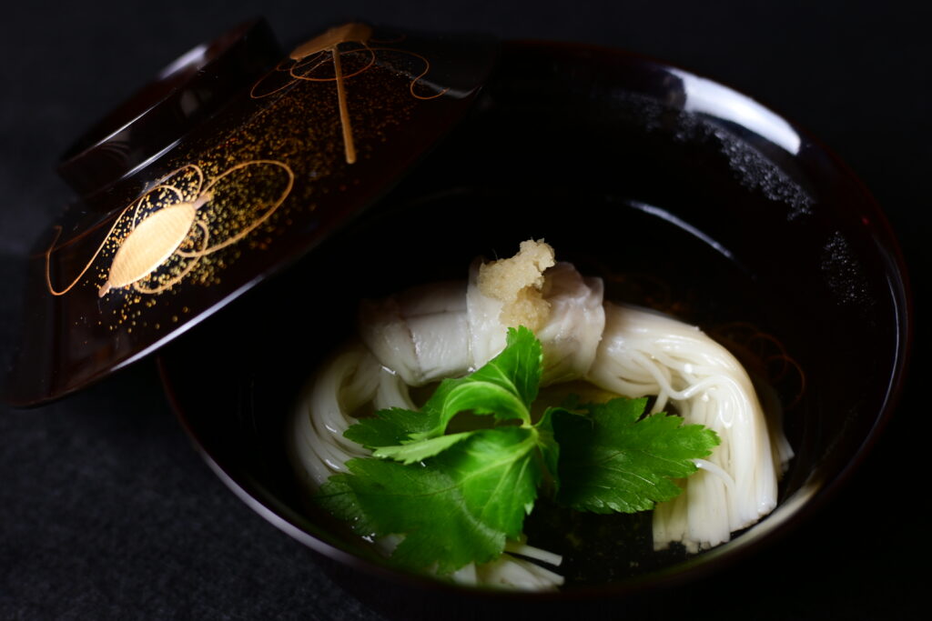とらふぐ菊川素麺