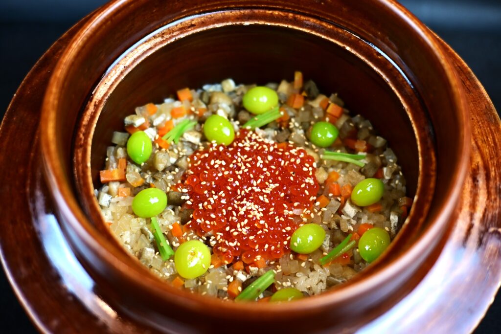 とらふぐ五目御飯